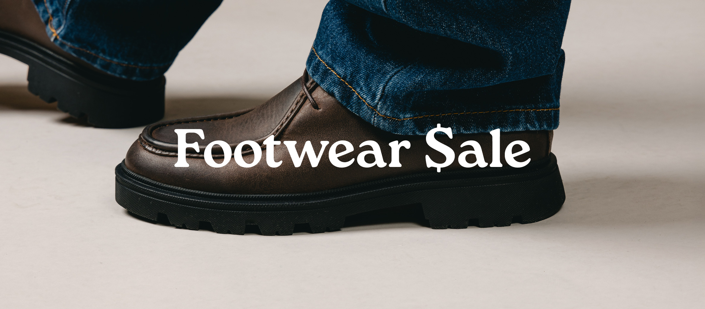 Shop Men's Footwear Sale